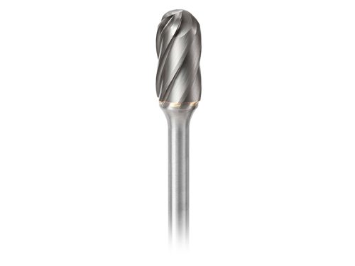 Ball Nosed Cylinder Bur, Aluminium-cut