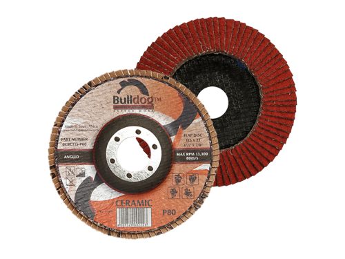 Homegrown Ceramic Flap Disc, Angled