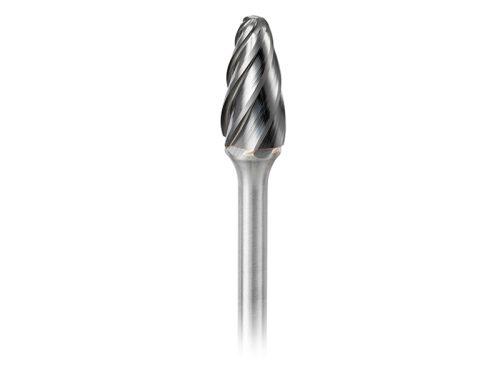 Ball Nosed Tree Bur, Aluminium-cut