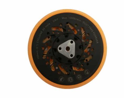 Back-up Pad Grip, 53-Holes, 10 vents, Centre Bolt