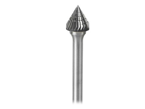 Countersink 60º Bur, Double-cut - 6mm shank