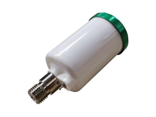 W/Trap Inline Filter, White, 1/4" Thread