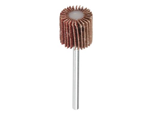 Miniature Shaft Mounted Flap Wheel Aluminium Oxide, 3mm shank