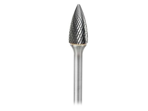 Tree Type Bur, Double-cut - 6mm shank