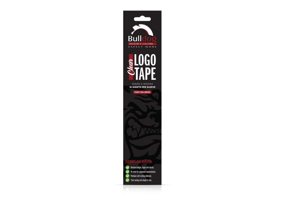 CLEAR LOGO TAPE