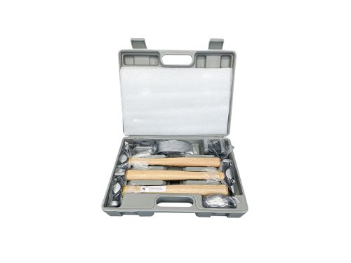 Panel Beating Kit, Wooden handles, 7pcs