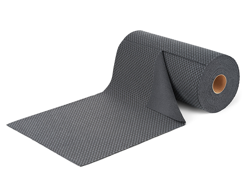 Double sided Microfiber Cloths, Grey, 36pcs/roll - Image 2