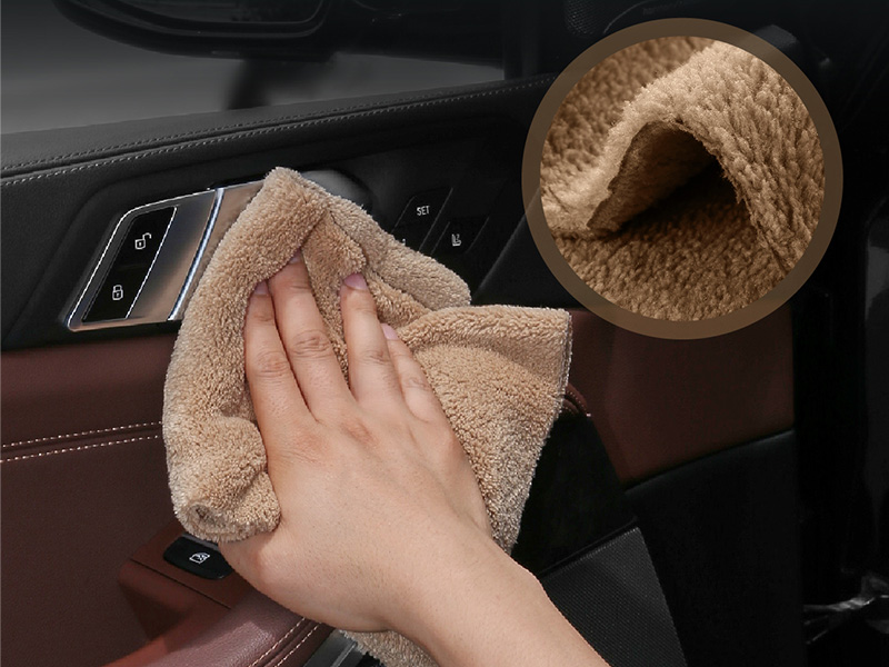 Coral Fleece Detailing Towels, Tear-away, 20 pcs/roll - Image 5