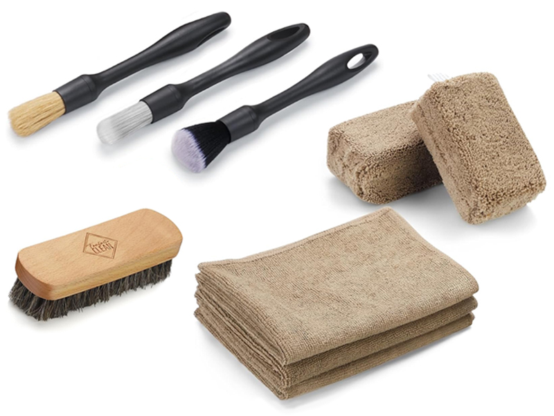 Car Interior Detailing Kit, 9 pc