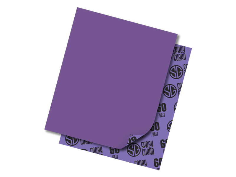 Spray Guard Wet and Dry Waterpaper Sheets, Purple, 230mmx280mm