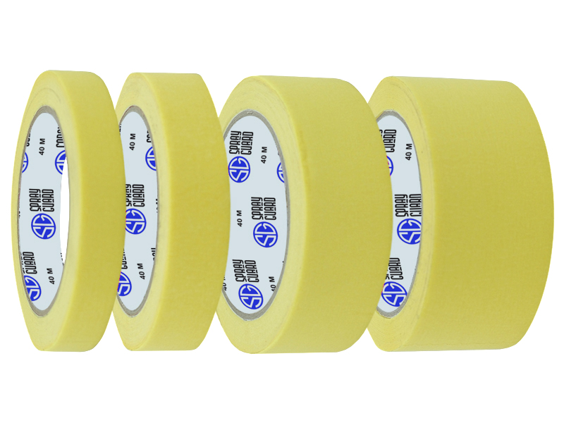 Spray Guard Masking Tape, Natural Rubber, Blue Core