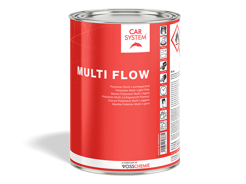 Multi Flow Polyester Light Filler (incl. hardener), 3.3kg